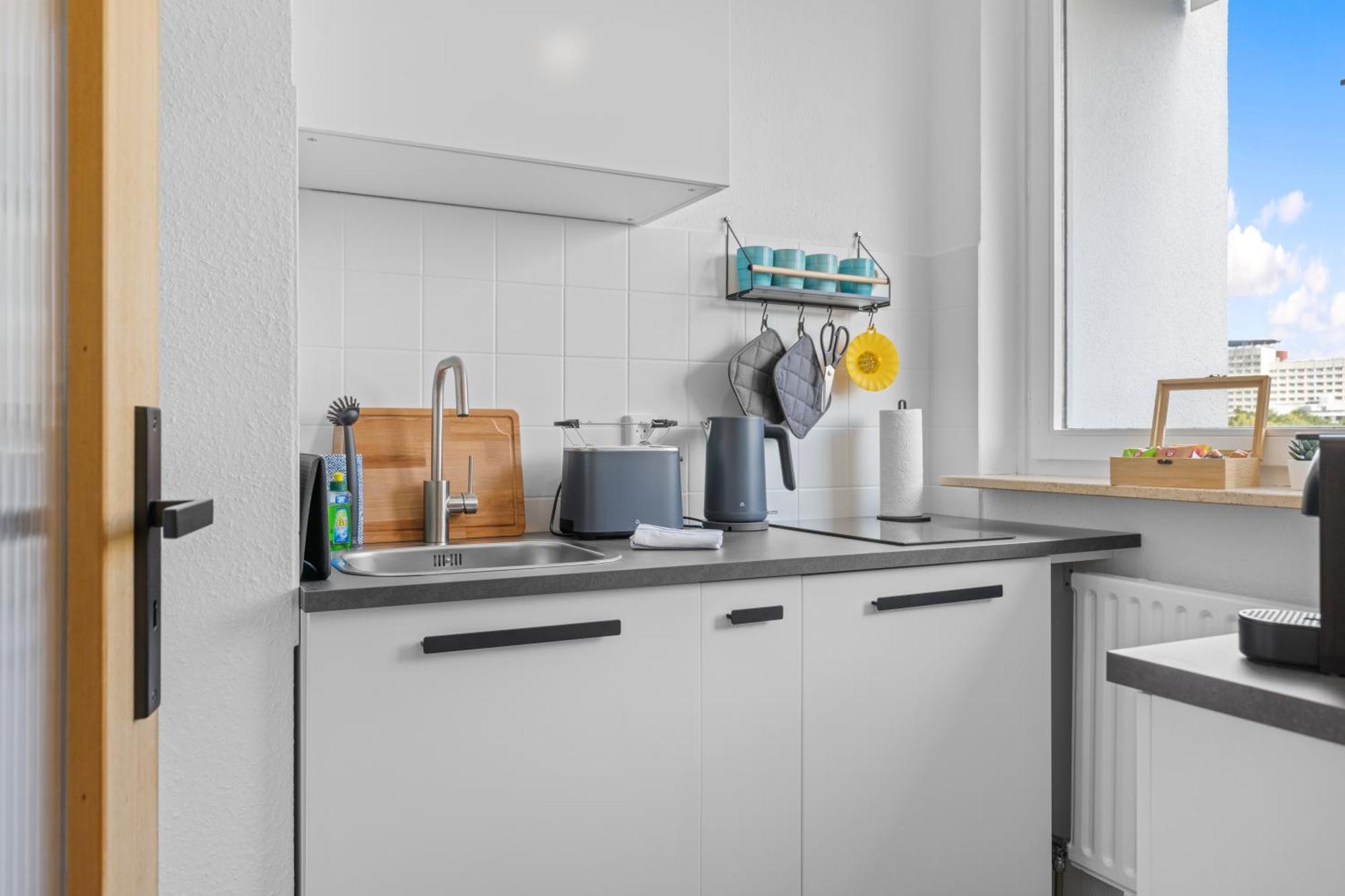 Sonniges City-Apartment Mit Suedbalkon Und Parklatz Neusass エクステリア 写真