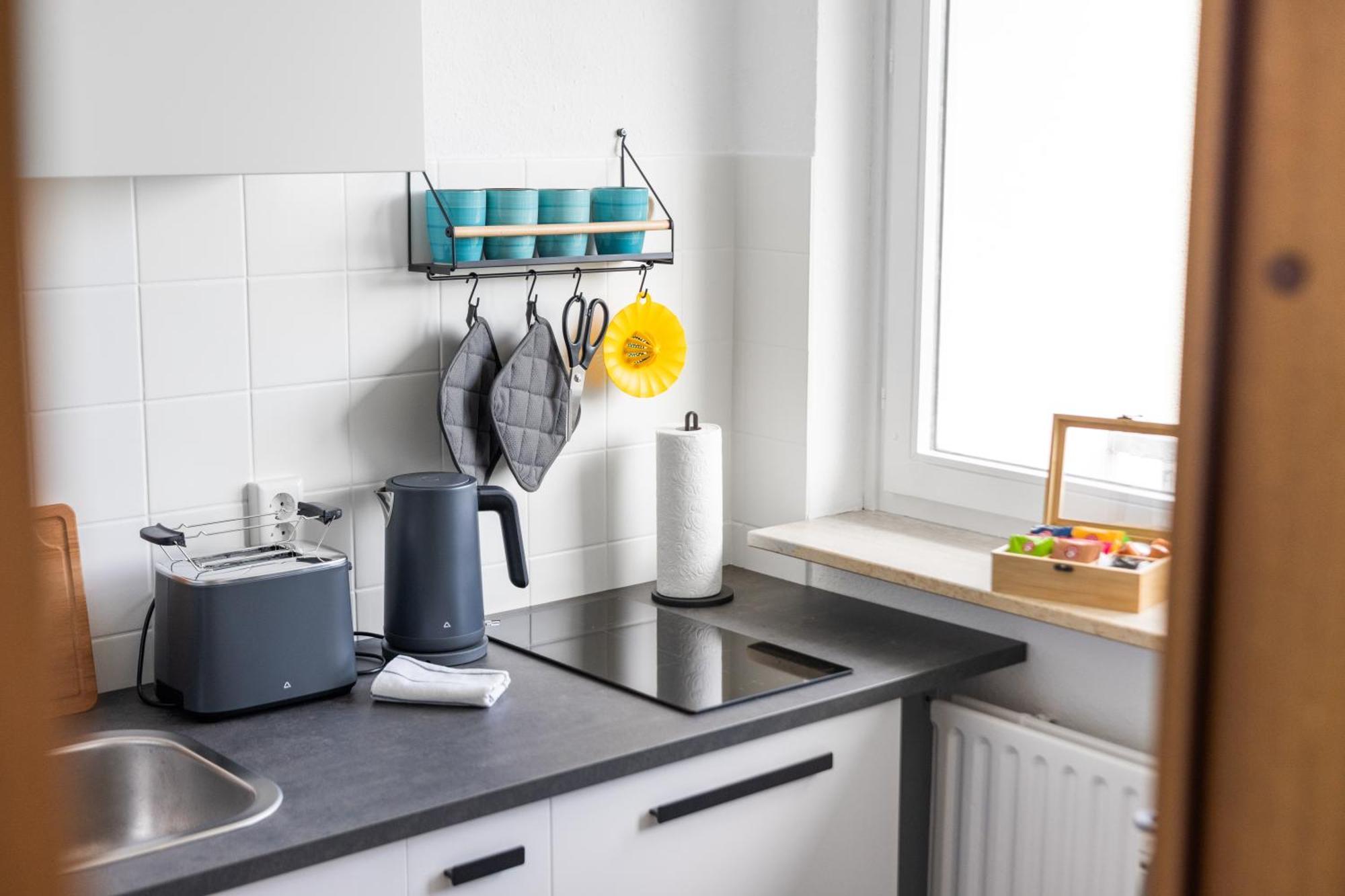 Sonniges City-Apartment Mit Suedbalkon Und Parklatz Neusass エクステリア 写真